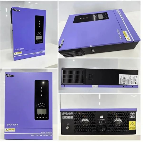 Гибридный инвертор Anern AN-SCI-EVO-3200, 24 В, 3000 Вт