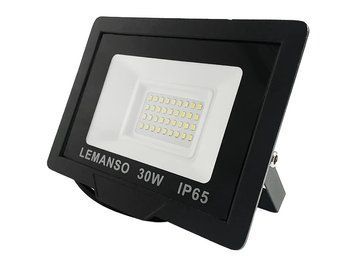 Прожектор LED 30w 6500K IP65 2400LM LEMANSO "Посейдон" чорний/LMP73-31