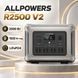 Зарядна станція ALLPOWERS R2500 V2 2500 Вт 1920 Вт&middot;год LiFePO4 з UPS, Wi-Fi та Bluetooth