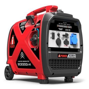 Генератор бензиновий інверторний A-iPower SC2300i-H 2.3/2.5кВт для дому та подорожей