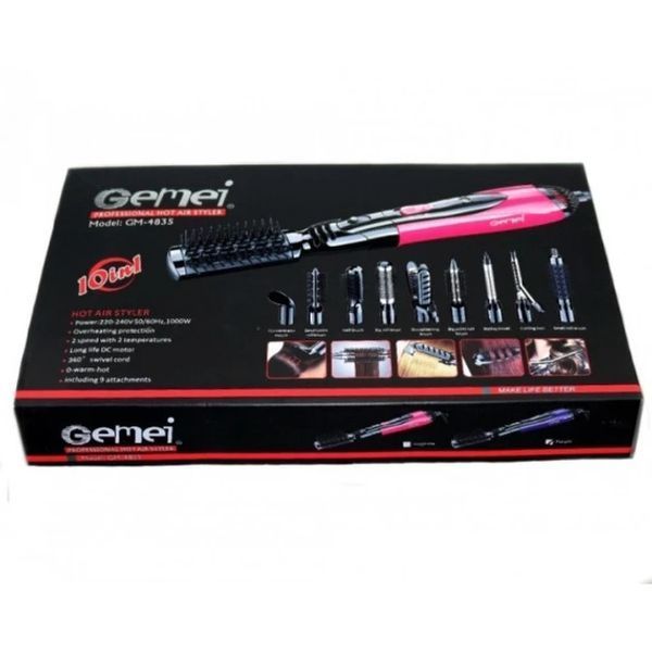 GEMEI Набор для укладки волос 10в1 GM-4835