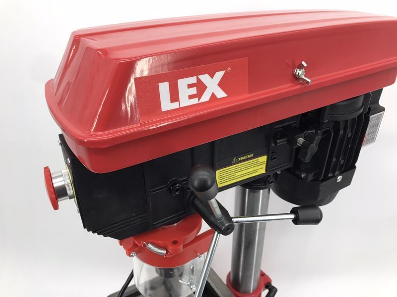 Свердлильний верстат LEX LXDP16-2 1600W (чугуна основа + металеві шківи)