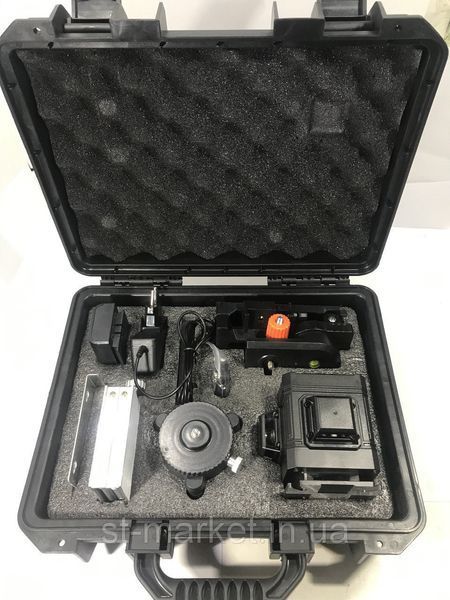 Лазерный нивелир CUBIC 3D водонепроницаемый с магнитным держателем и пультом