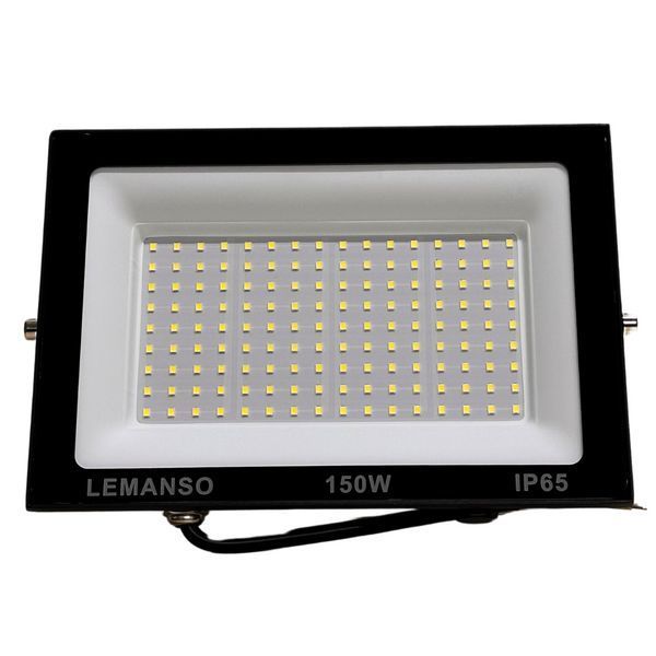 Прожектор LED 150w 6500K IP65 12000LM LEMANSO "Посейдон" черный/LMP104-150