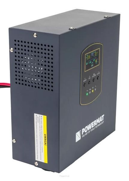 Аварійне джерело живлення POWERMAT UPS LCD 1000VA 800W PM-UPS-1000MW