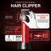 Комплект VGR 2 в 1 V-001&V-977 RED, акумуляторна машинка для стрижки (clipper) і тример