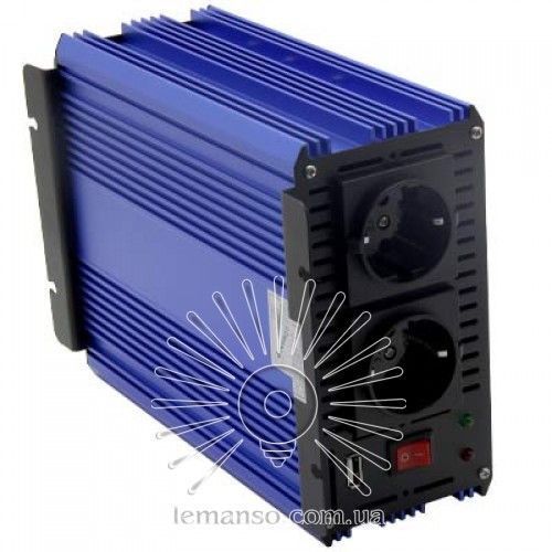 Інвертор синій корпус Lemanso з 12VDC до 230 V AC 2000 W 2400 VA чистий (правильна) синусоїда LM40104