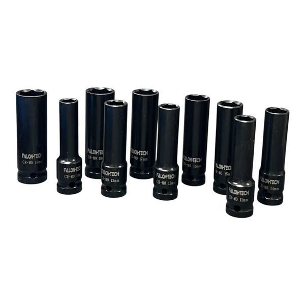 Набор ударных торцевых головок Falon-Tech FT2012P, 1/2", 10&ndash;19 мм, 20 шт