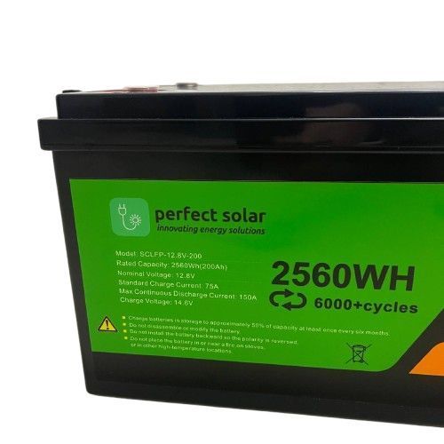 Аккумулятор Perfect Solar LiFePO4 12.8V/200AH (2560W*h)
