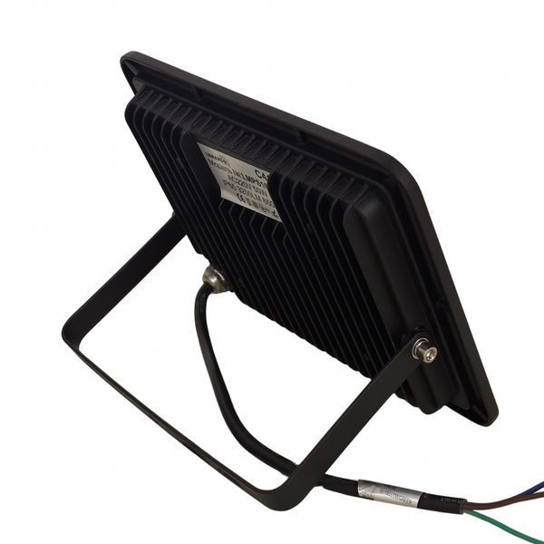 Прожектор LED 50w 6500K IP65 3200LM LEMANSO чорний з мікро. датчиком / LMPS16-50 / затримка викл. 30сек