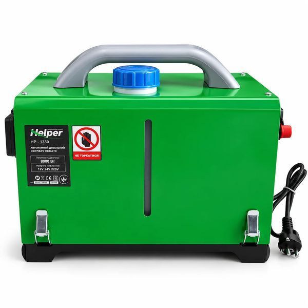 Автономний дизельний обігрівач Helper HP-1330 Webasto, 8 кВт, LCD-панель