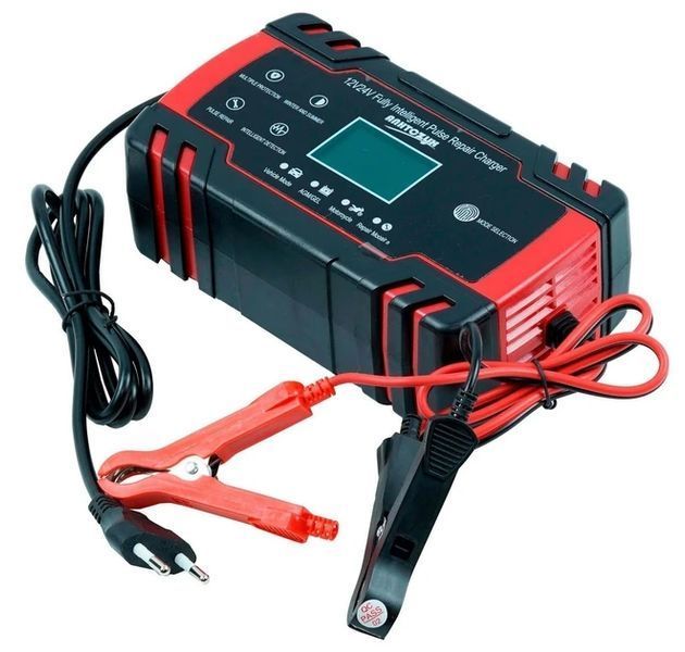 Зарядное устройство Smart Lemanso LM40400 12V 8A или 24V/4A для аккумулятора 12V 6-150Aч