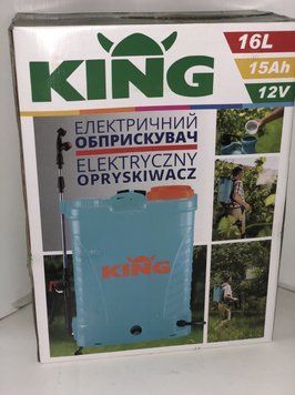 Обприскувач акумуляторний KING 12ah 16 Л