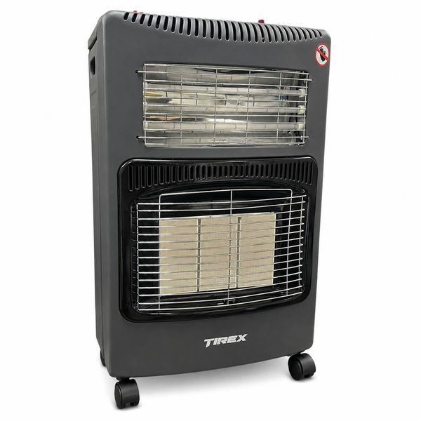 Газово-электрический обогреватель 2 в 1 TIREX TRAPG180D, газ 4.2 кВт, кварц 1500 Вт